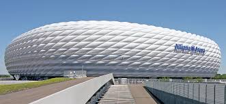 The intention is to illuminate the panels to match with the colors of the respective. Allianz Arena Munich Air Handling Wolf Heating