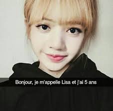 Snap Kpop Lisa Blackpink Commande Blackpink Blackpink Lisa Lalisa Manoban
