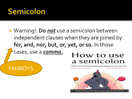 A period should be used instead. Ppt Semicolon Colon Run On Sentences Powerpoint Presentation Free Download Id 2589400