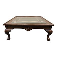 Gold slip coffee table glass top leg. Square Wood Glass Insert Coffee Table Design Plus Gallery