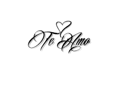 Te Amo Temporary Tattoo Temporary Tattoo No Regrets Tattoo Tattoos