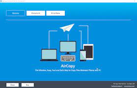 If you don't have either of these. Aircopy Software Transfer Files Between Phone And Pc Wirelessly