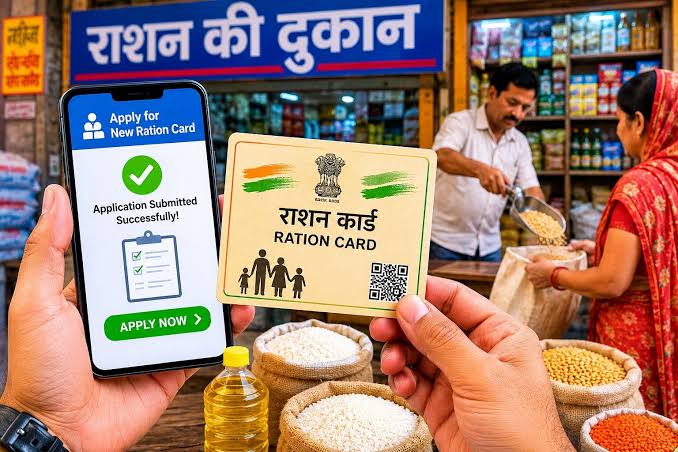 खुशखबरी! दिल्ली वाले अब घर बैठे बनवाएं नया Ration Card, बस 10 मिनट में मोबाइल से करें Apply, नहीं लगना होगा लाइन में- How to Apply for New Ration Card Online in
