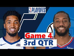 The clippers cut into the jazz' series lead with a win in game 3 and the two teams will meet for game 4 on monday night when the nba western conference semifinals rolls on at 10:00 p.m. 6pi5 Zg05wqvmm