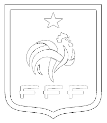 Liste des joueurs, remplaçants, postes, numéros, entraîneur et staff. Coloriage Equipe De France De Football Ecusson Equipe De France Football 1