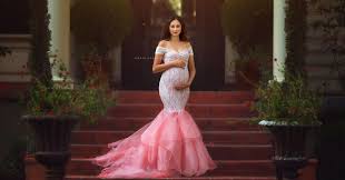 Reviews(3) sheath long sleeveless sweetheart empire beaded chiffon prom dress with pleats. Formal Maternity Gowns Miss Madison Boutique Maternity Gowns For Photography