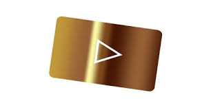 Can you guess who's kinda pictured in the reflection of the gold play button above? Editorial Gold Button Youtube Social Me Stock Video Pond5