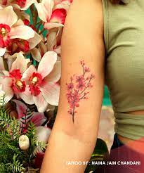 Cherry Blossom Tattoo Tattoos Tiny Tattoos For Girls Boho Tattoos