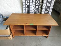 Some espresso tables have drawers beneath for storage, and a few have glass tops with out legs. Pine Coffee Table With Storage Underneath