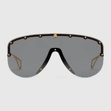 Gucci Mask Sunglasses In 2021 Gucci Sunglasses Women Sunglasses Chic Glasses