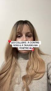 Clarification sur les colliers : À Contre-Sens & À Travers Ma Fenêtre