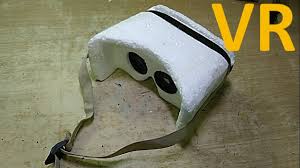 How To Make A Vr Headset Using Easily Available Lens Vr Headset Vr Cardboard Headset