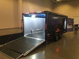 Pin by desoto trailer sales on toy haulers toy hauler from i just bought a 7.5 ft by 14 ft with v nose enclosed trailer. Wells Cargo Trailers Dacco Trailers