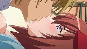 Hentai anime kiss gif