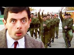 Military Bean Mr Bean Full Episodes Mr Bean Official Youtube Mr Bean New Funny Videos Mr