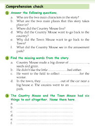 Literature Grade 3 Fables And Folktales Country Mouse And Town Mouse Folk Tales Literature Fables