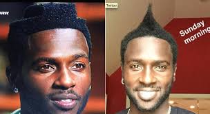 Antonio brown's $38,000 dispute started over frozen fish head, says chef antonio brown fish head started $38,000 feud. Look Antonio Brown Updates His Lego Inspired Hairdo With Mohawk Cbssports Com