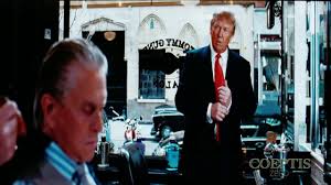 Gordon gekko epitomized the wall street look, even though it didn't really exist at the time. Gordon Gekko Donald Trump In The Barber Shop Youtube