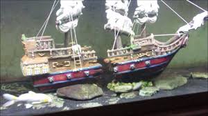 Aquarium ornaments aquarium decorations canon shipwreck vintage cannon vintage comics. Aquarium Ornament Xxl War Ship Youtube