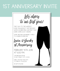 Anniversary Ideas For Milestones Cards And Invites What To Give For Each Year Anniversary Party Invitations Anniversary Party Decorations First Wedding Anniversary
