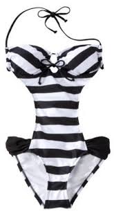 Black And White Monokini Swimsuits Juniors Monokini Swimsuit Black White Stripe Shopstyle Monokini Swimsuits Monokini Swimsuits