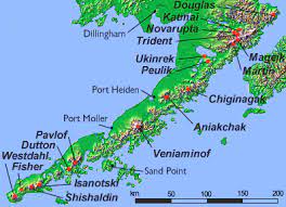 Southwest wind 10 to 20 mph. Alaska Halbinsel Wikipedia