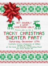 We did not find results for: Ugly Christmas Sweater Party Invitation