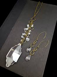154 likes · 2 talking about this. Anc Online Auction Chandelier Crystal Necklace Earrings By Kimberly Boney Herstory Vintage Anewscafe Com