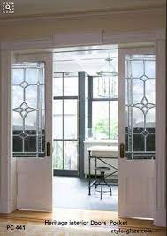 One Pair 32 X 80 Lead Glass Heritage Design Pocket Doors Pc441 Ebay In 2021 Interior Pocket Doors Glass Doors Interior Glass Pocket Doors