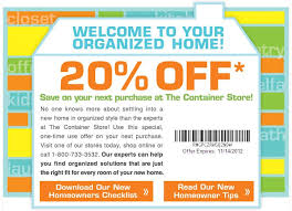 20 Off The Container Store Expires 11 14 2012 Fashion Organization Save The Children Container Store