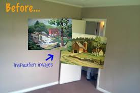 Paint by number wall murals. Before After Paint By Number Wall Mural Apartment Therapy