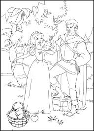 Snow White And The Prince Coloring Pages Kids Snow White Coloring Pages Cartoon Coloring Pages Coloring Books