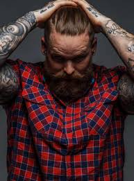 Weitere ideen zu männer bart, bart, bärte und haare. Bild Von Brutalen Tatowierte Manner Mit Bart Lizenzfreie Fotos Bilder Und Stock Fotografie Image 38823516