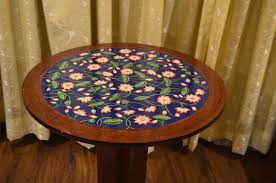New, vintage and antique chinese coffee tables. Regal Hand Painted Coffee Table Hasthkala