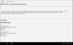 This example we will show how to convert xml to a java hashmap and vice versa. Programmers Sample Guide Android Parse Xml File Example Using Sax Parser