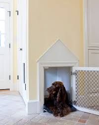 The faux leather square bed by best pet supplies is built to create a cozy environment for your dog.it. 8 Built In Dog Beds To Inspire Your Own The Bark