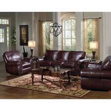 Kingston Leather Living Room Set 3 Pc Sam S Club Living Room Recliner Top Grain Leather Sofa Leather Living Room Set