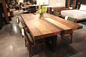 Looks Like A Butcher Block Dining Table Butcher Block Dining Table Wood Dining Room Table Farmhouse Dining Room Table