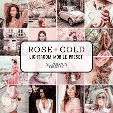 Mobile Lightroom Preset Rose Gold Lightroom Warm Pink Preset Lightroom Filter For Instagram Lightro Lightroom Lightroom Presets Free Lightroom Presets Download