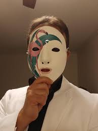 Ceramic mask I bought. What do you guys think? Is it "Vice" enough? :  r/MiamiVice