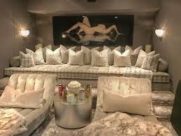 You Have To See Khloe Kardashian S Incredible Home Cinema Home Cinema Room Home Theater Seating Home Theater Rooms