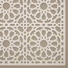 Arabic Lattice Frame - Alhambra Design - 100 cm x 100 cm - Arab Home Decor