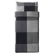 Brunkrissla Duvet Cover And Pillowcase S Black Twin Ikea In 2020 Duvet Covers Black Duvet Cover Quilt Cover