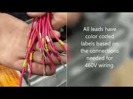 How do you get that dual voltage rating with a 6 if you have a 6 lead motor, the only two ways to connect it are wye or delta. How To Wire An Elektrim 12 Lead Motor For 460v 60hz Youtube