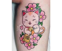 Xăm mèo thần tài mini. Meo Tháº§n Tai Tattoo XÄƒm Nghá»‡ Thuáº­t Ä'á»™c Nháº¥t Vo Nhá»‹