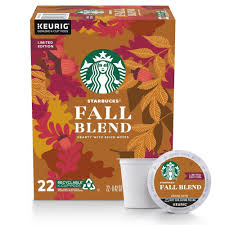 Starbucks Fall Blend Medium Roast Coffee Keurig K Cup Pods 22ct In 2020 Starbucks Fall Medium Roast Coffee Keurig
