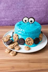 Rezept Fur Einen Krumelmonster Kuchen Cookie Monster Cake Krumelmonster Kuchen Monster Kuchen Kuchen