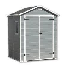 Keter Chalet Et Jardin 12premium 65 Dd Gris Premium Abri De Jardin En Resine 185 X 152 X 226 Cm Abri De Jardin Pvc Abri De Jardin Rangement Terrasse