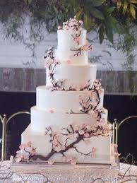 A Cherry Blossom Wedding Winter Wedding Cake Cherry Blossom Wedding Cake Spring Wedding Cake