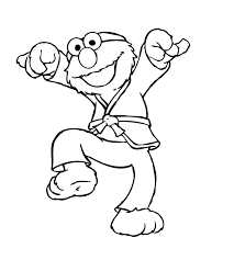 When it gets too hot to play outside, these summer printables of beaches, fish, flowers, and more will keep kids entertained. Elmo And Cookie Monster Coloring Pages Coloring Home